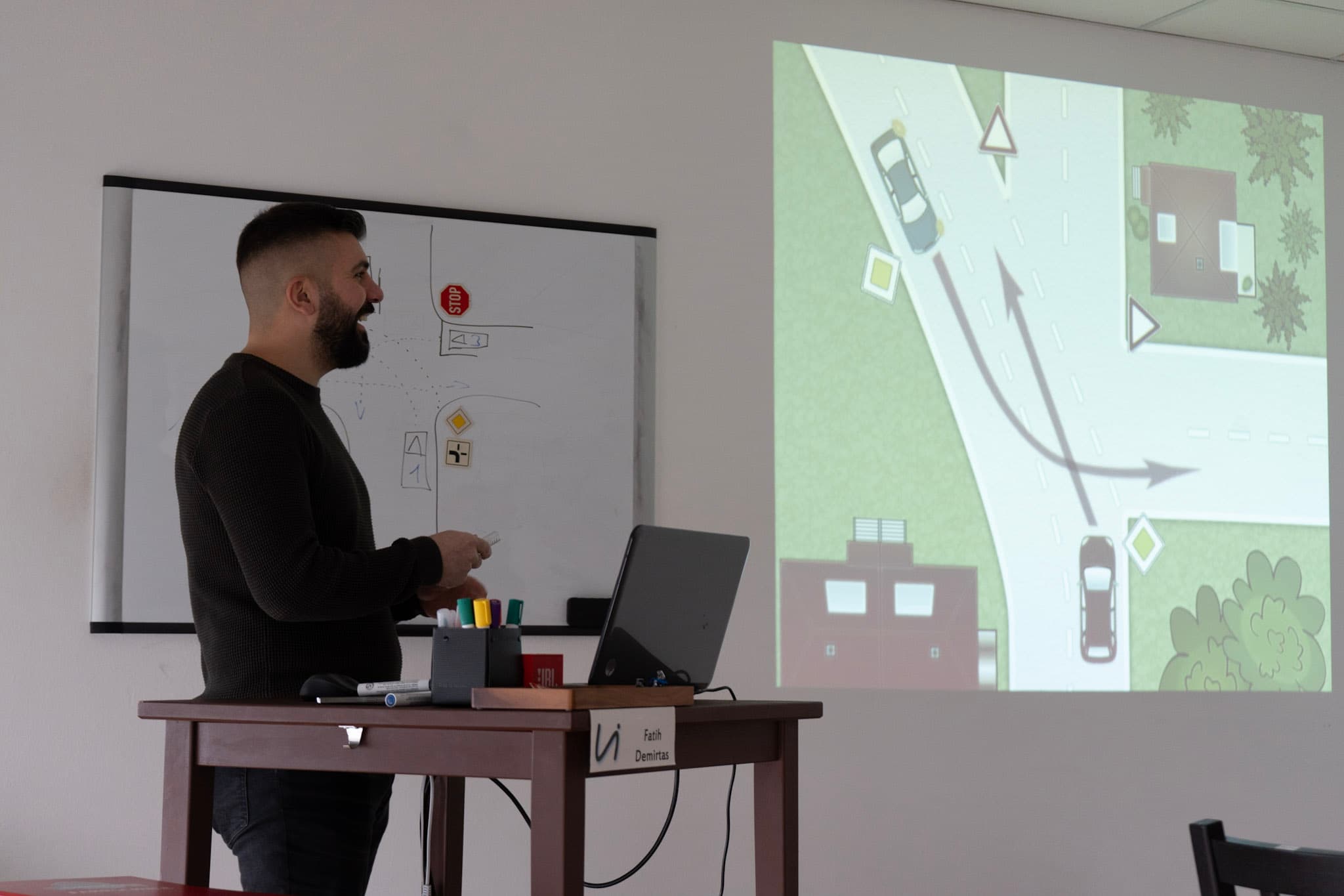 Empfangsbereich – freundliche Atmosphäre