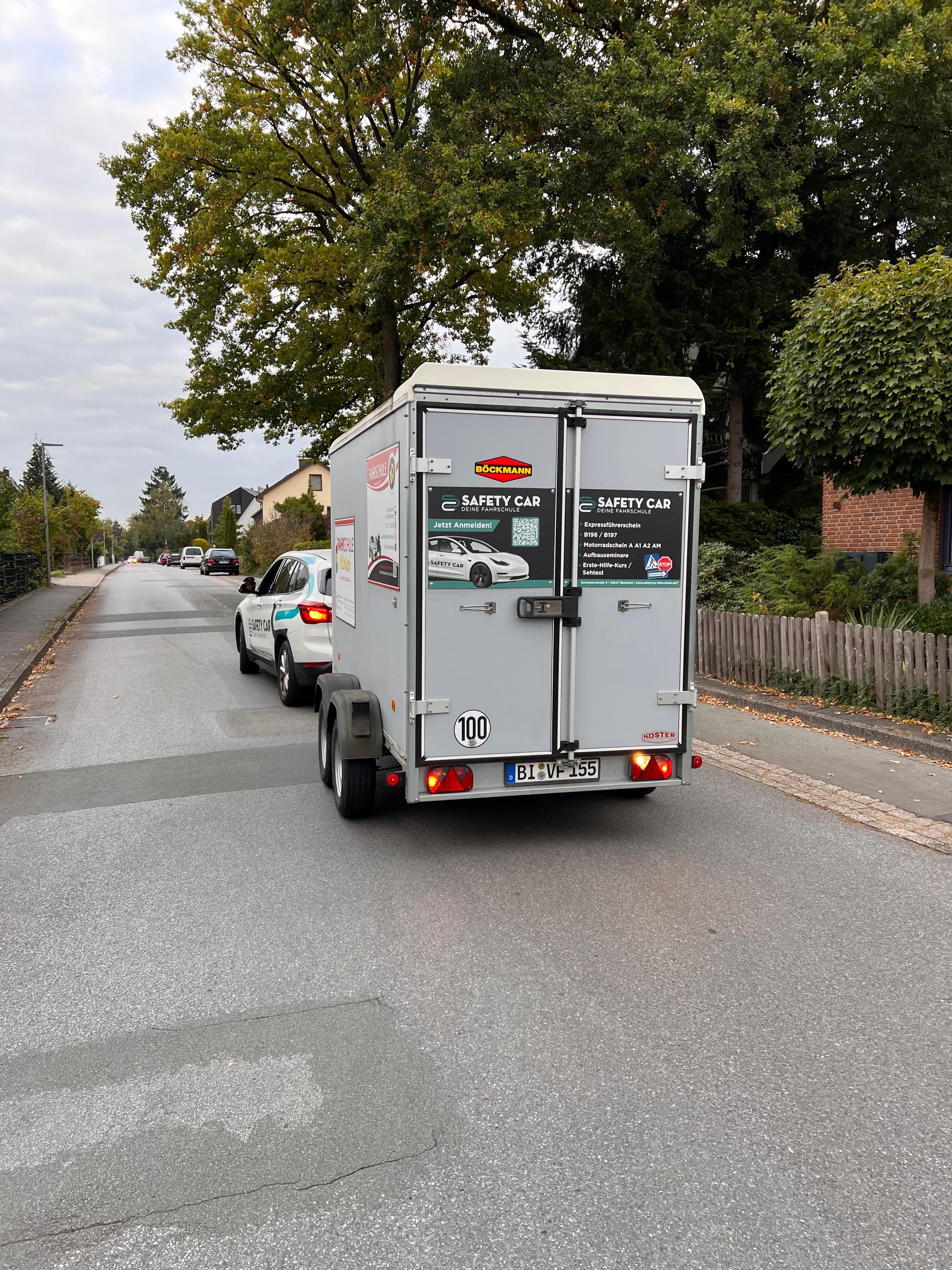 Klasse BE - PKW mit Anhänger